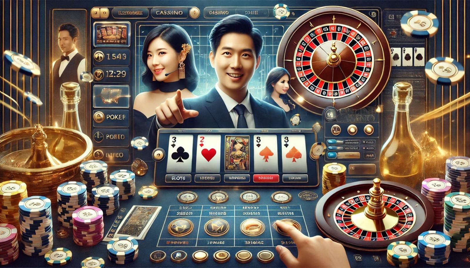 Chiến thuật Baccarat, Roulette, Blackjack chuyên sâu